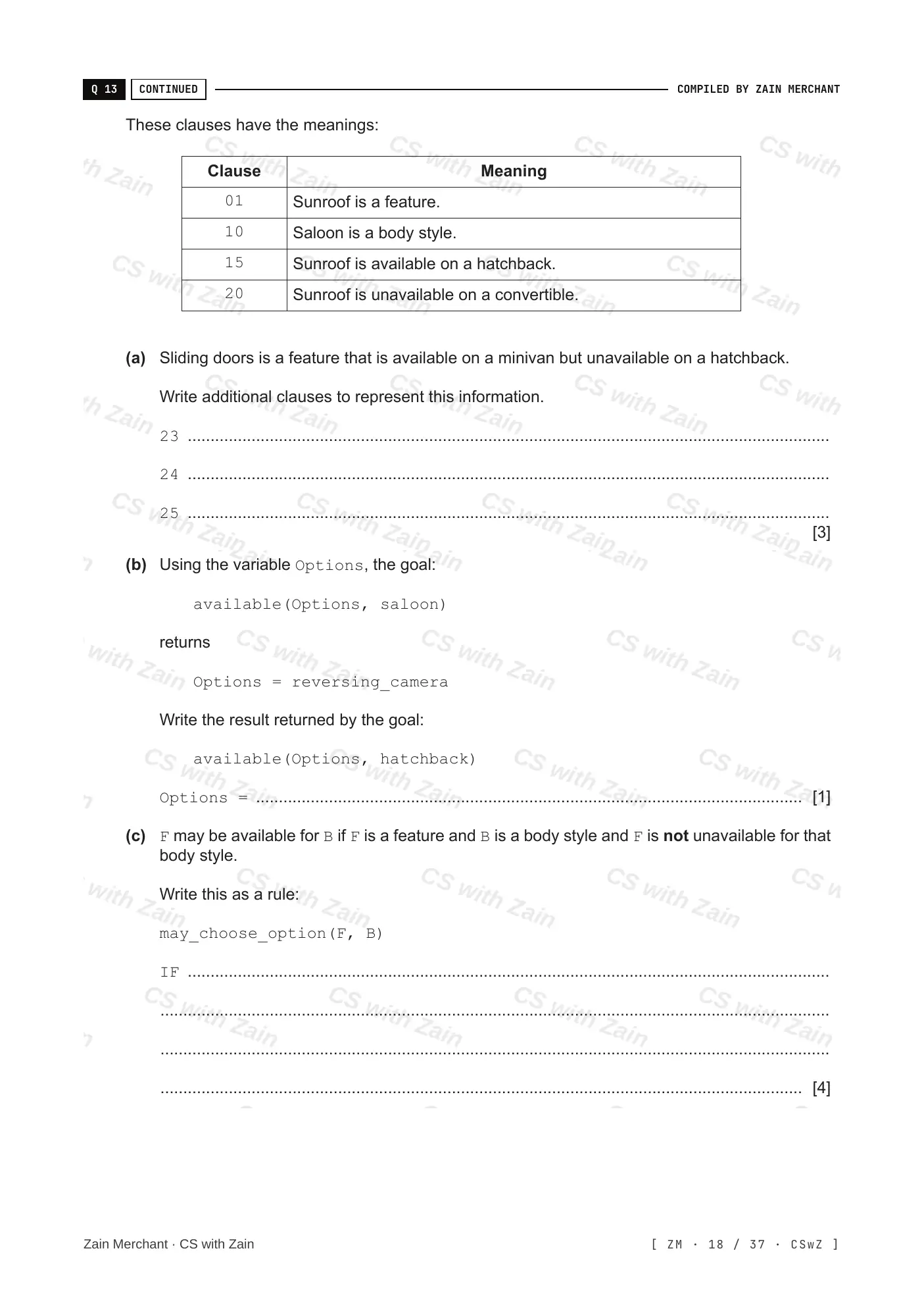 20.1 Programming Paradigms questions, page 17