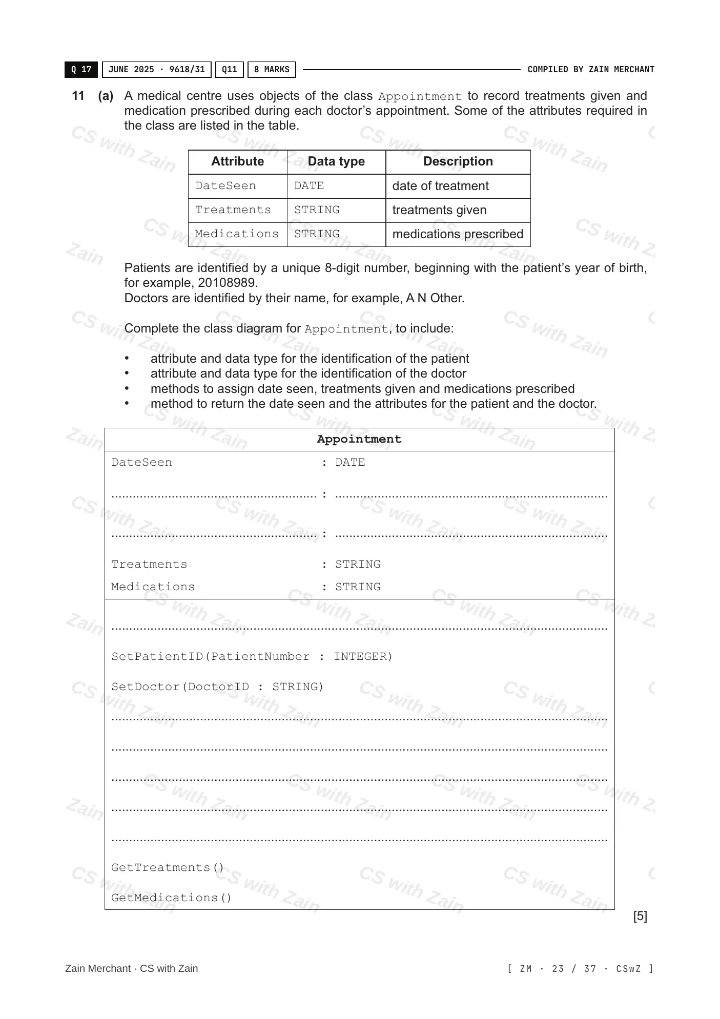 20.1 Programming Paradigms questions, page 22