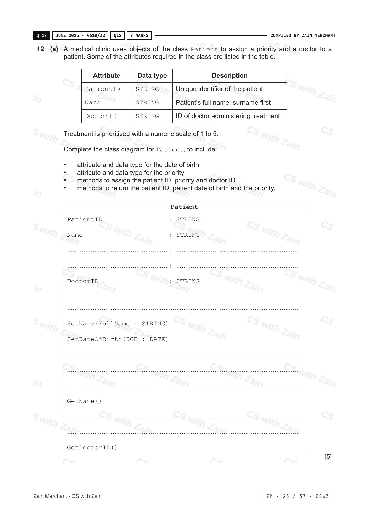 20.1 Programming Paradigms questions, page 24