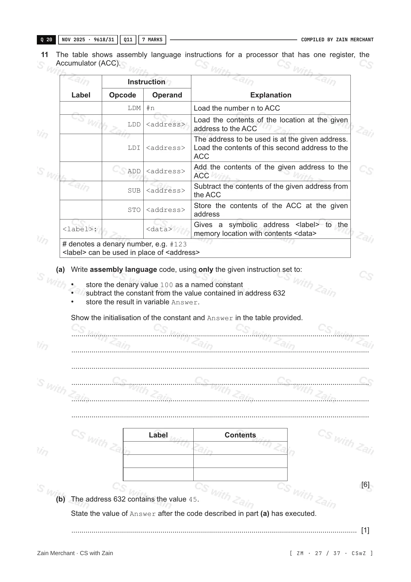 20.1 Programming Paradigms questions, page 26