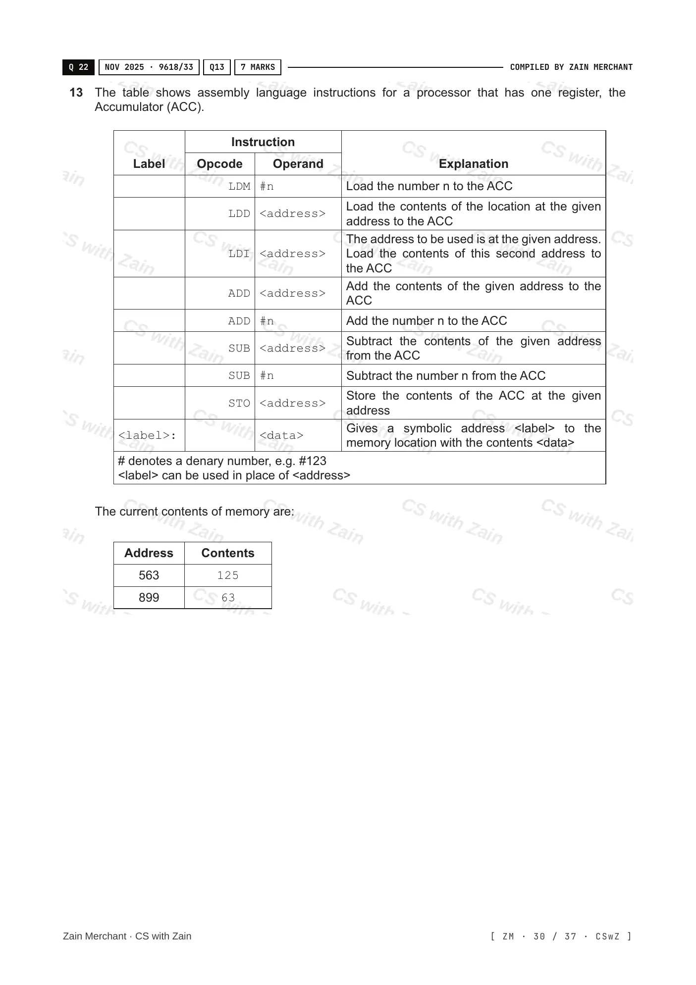 20.1 Programming Paradigms questions, page 29