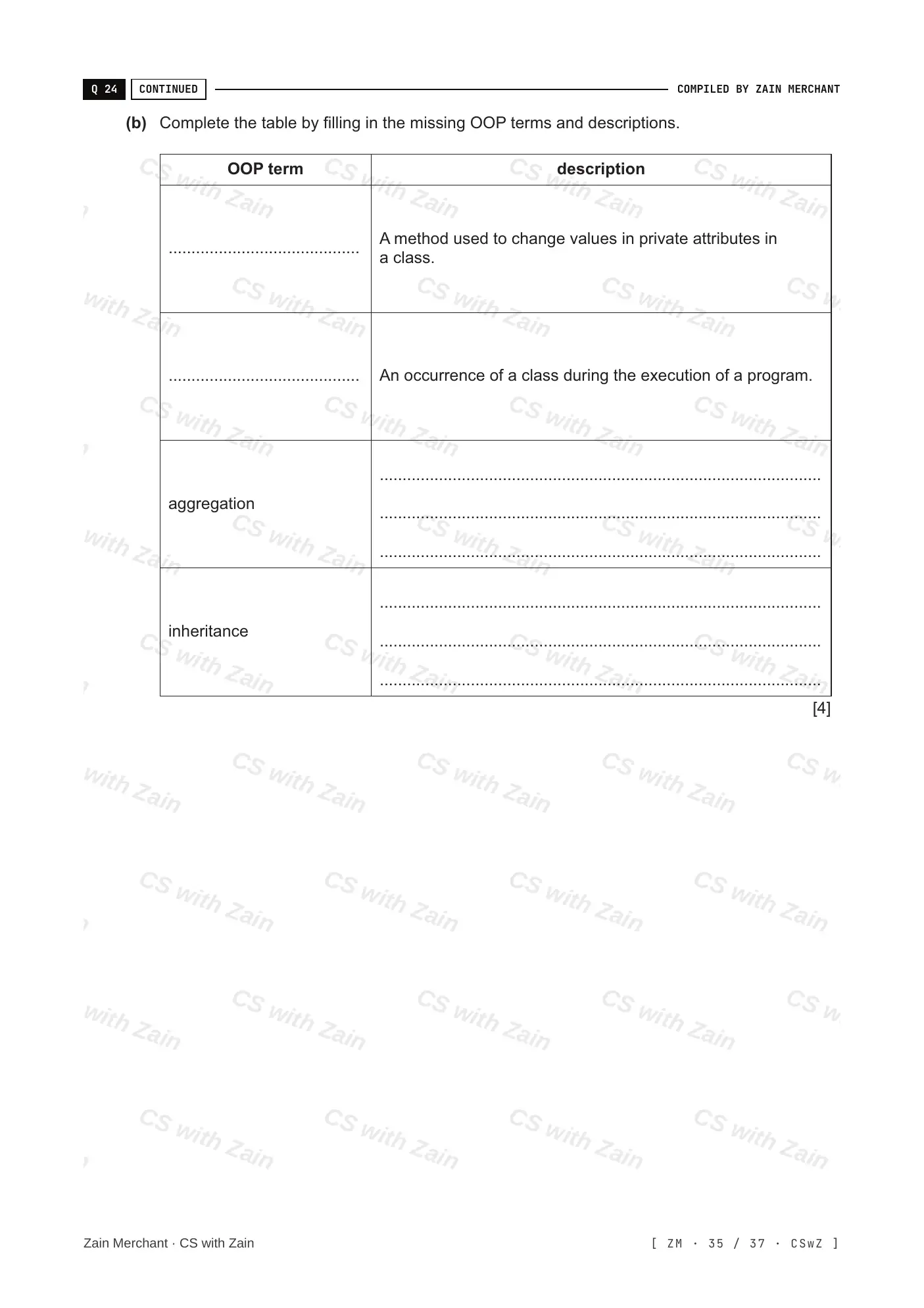 20.1 Programming Paradigms questions, page 34