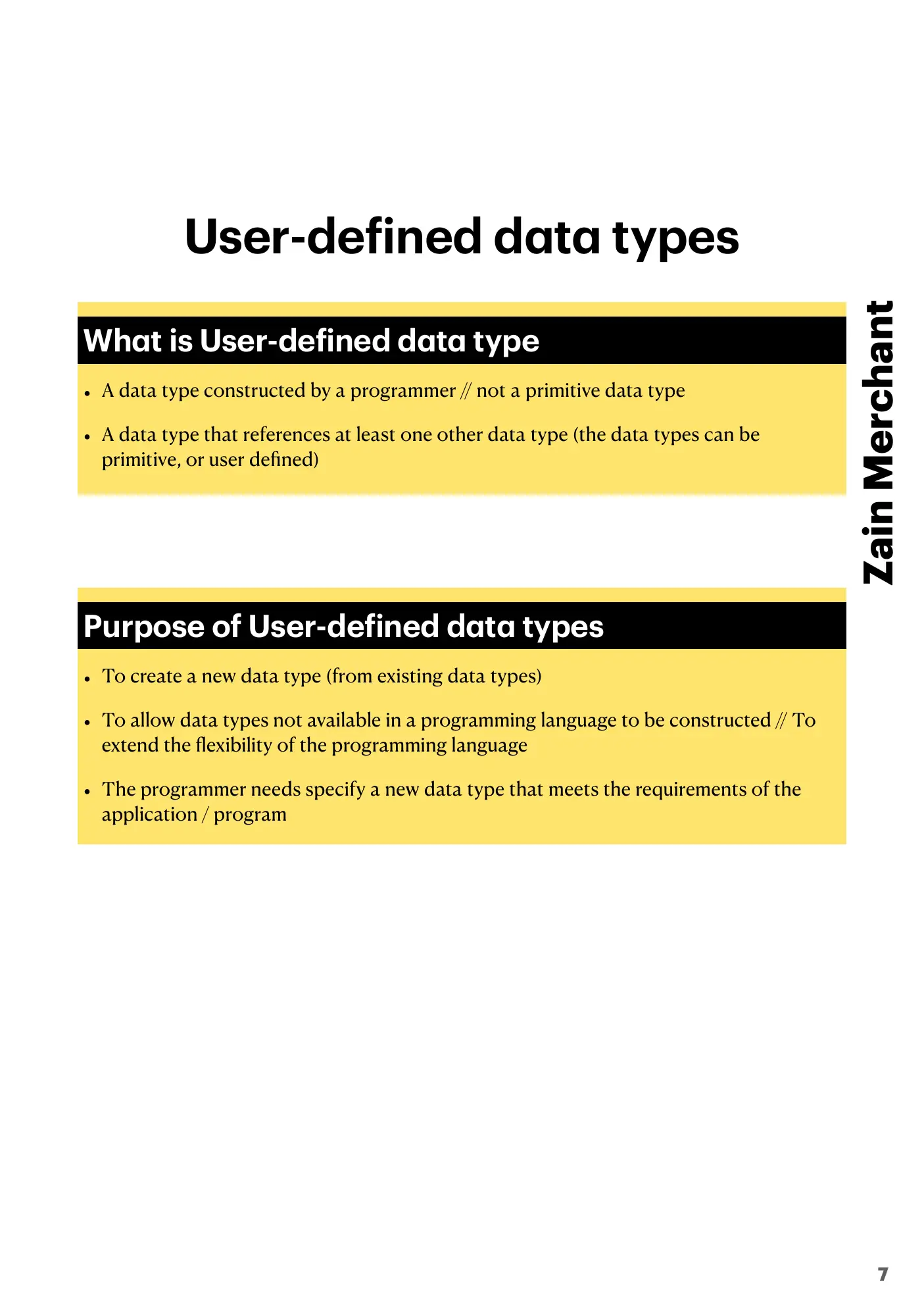 13.1 User-defined data types book pages, page 2