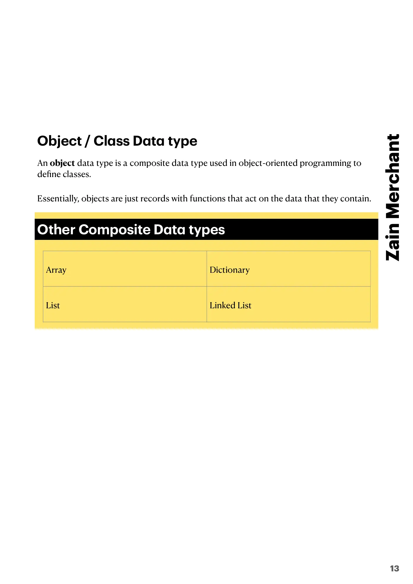 13.1 User-defined data types book pages, page 8