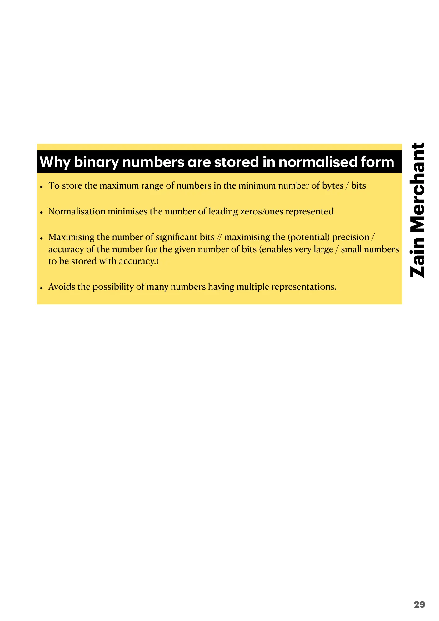 13.3 Floating-point numbers, representation and manipulation book pages, page 6