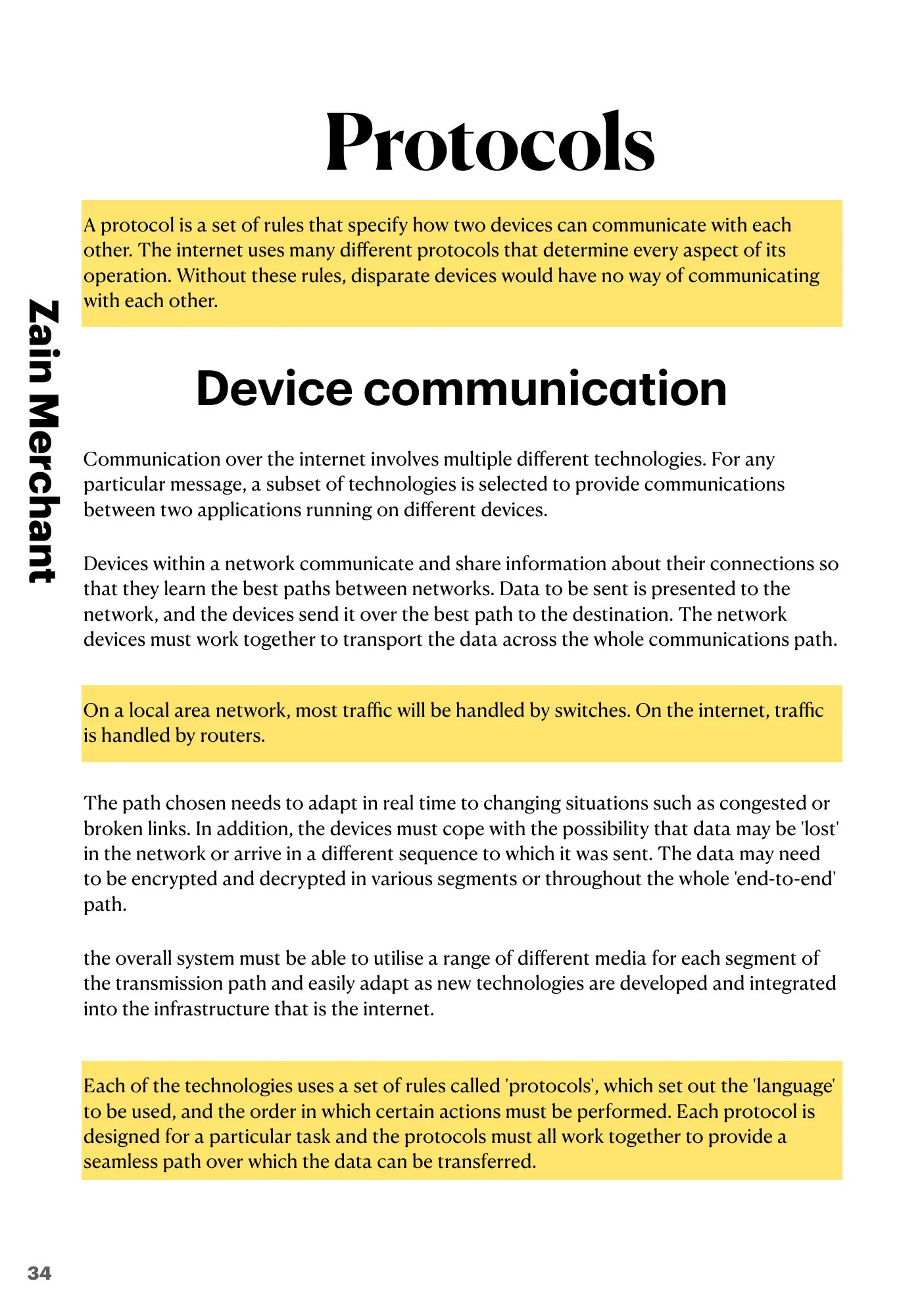 14.1 Protocols book pages, page 1