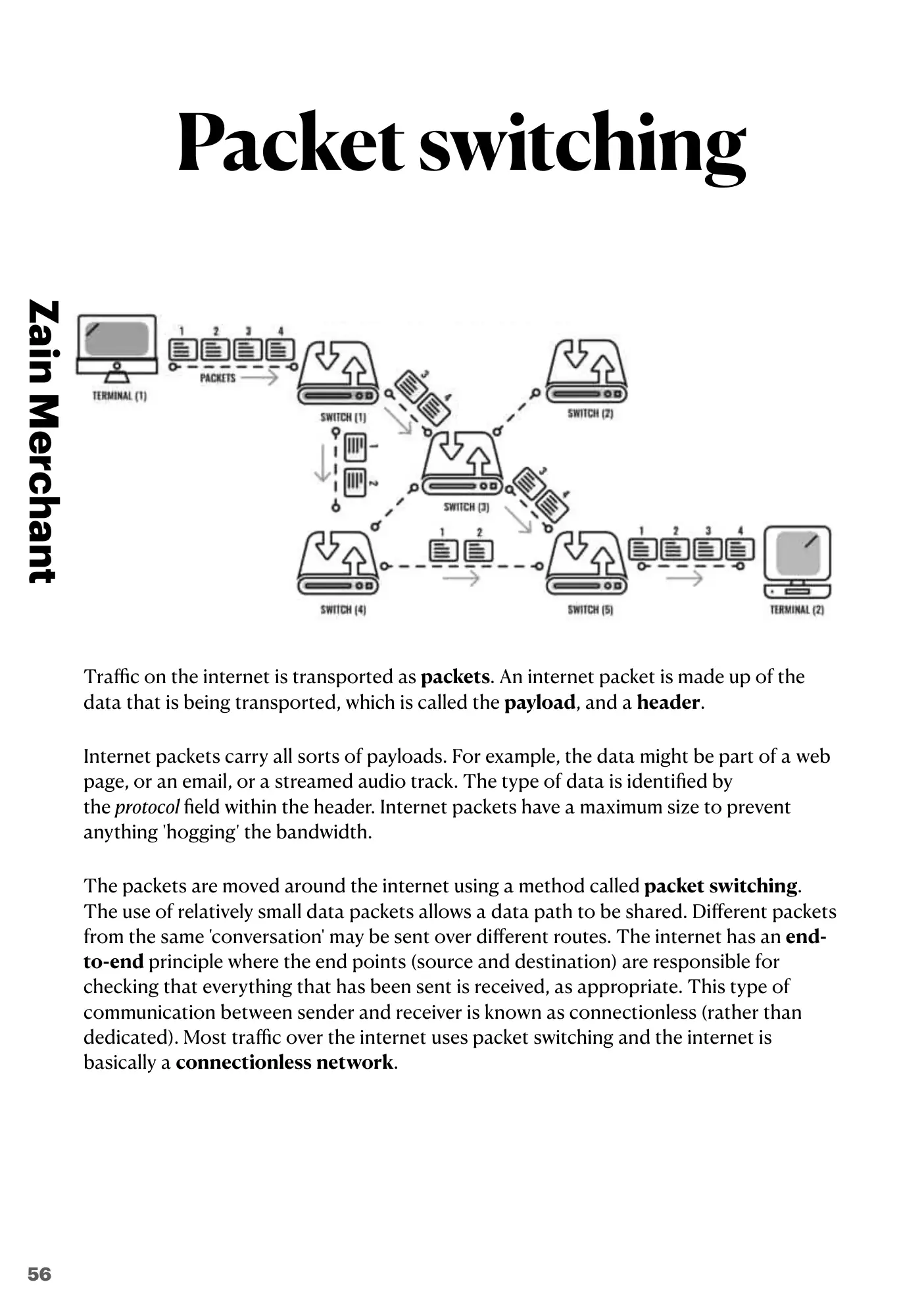 14.2 Circuit switching, packet switching book pages, page 3