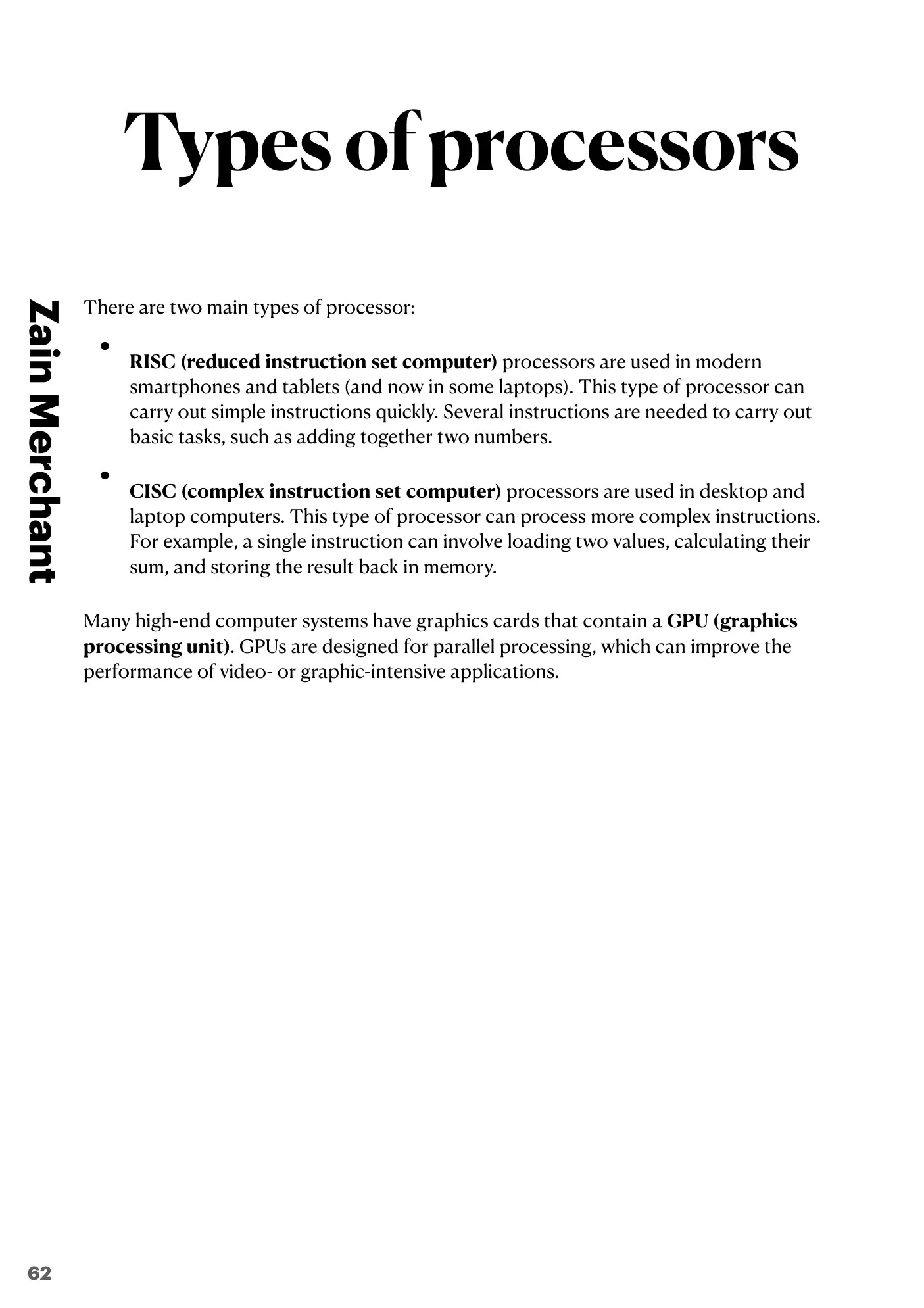 15.1 Processors, Parallel Processing and Virtual Machines book pages, page 1