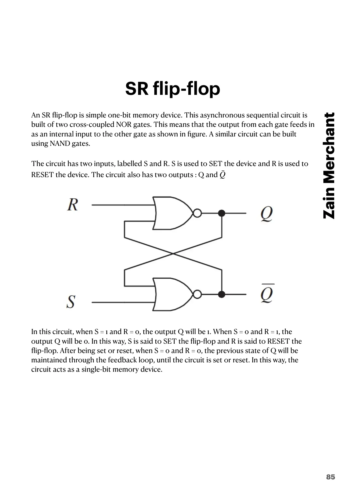 15.2 Boolean Algebra and Logic Circuits book pages, page 8