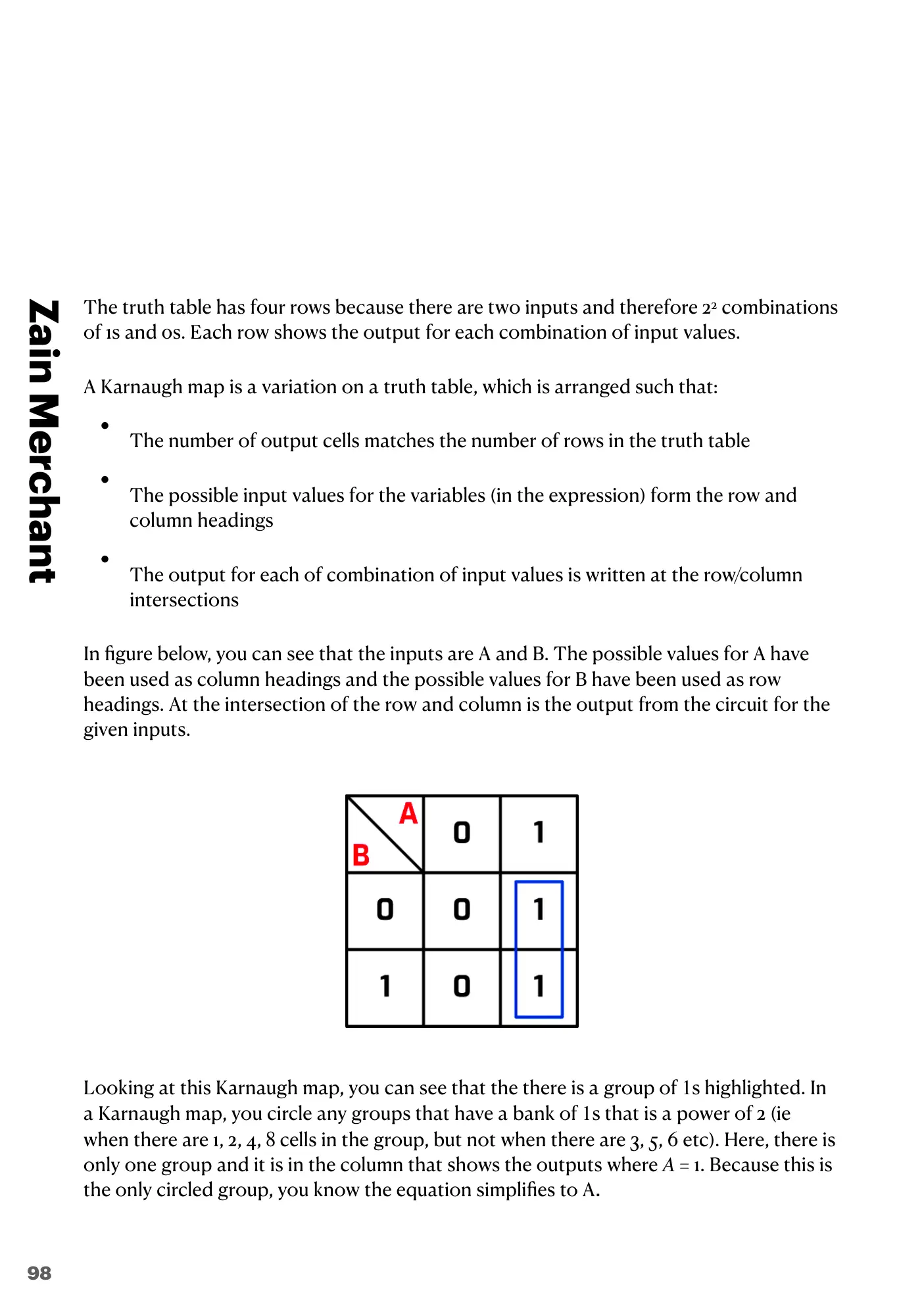15.2 Boolean Algebra and Logic Circuits book pages, page 20