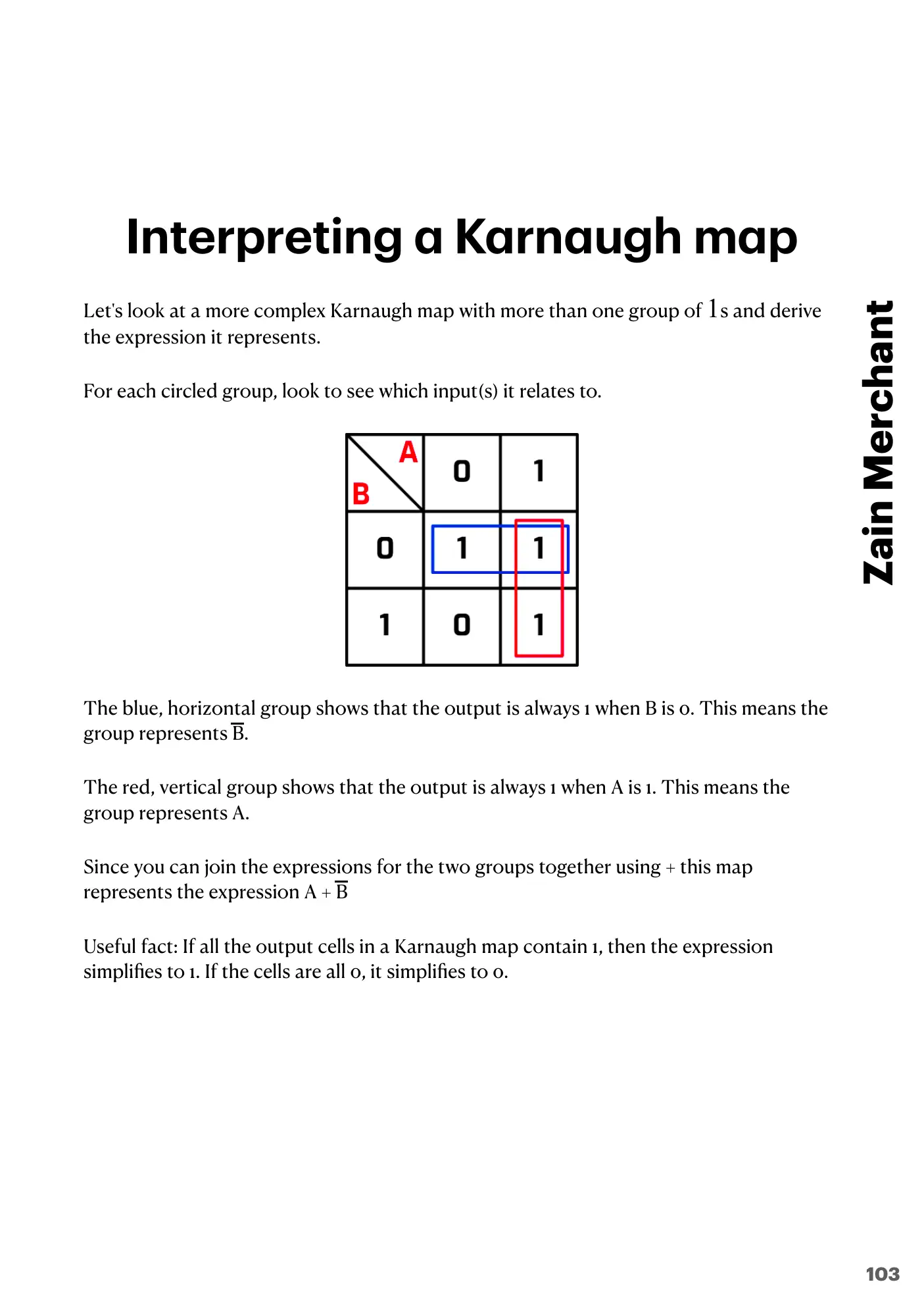 15.2 Boolean Algebra and Logic Circuits book pages, page 25