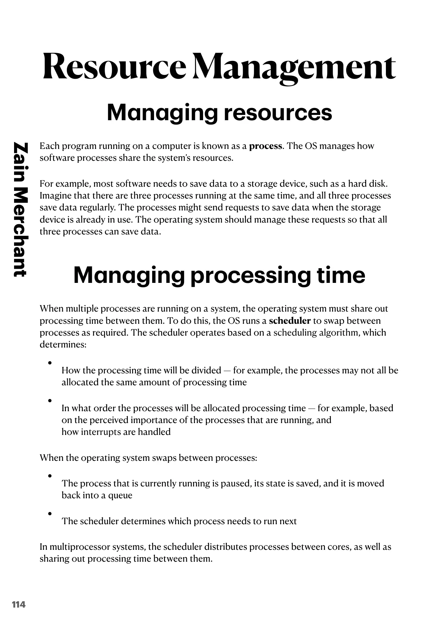16.1 Purposes of an Operating System (OS) book pages, page 3