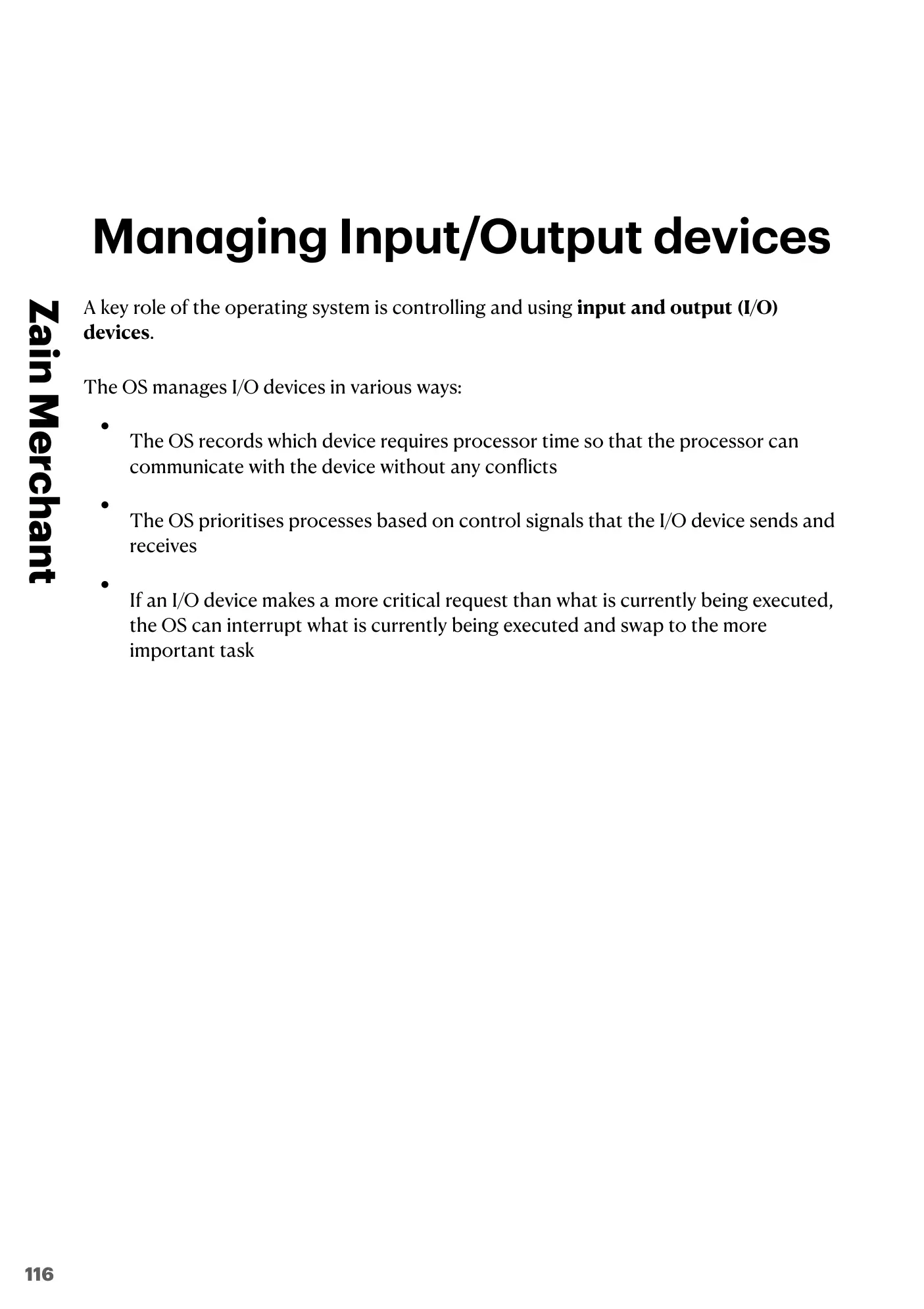 16.1 Purposes of an Operating System (OS) book pages, page 5