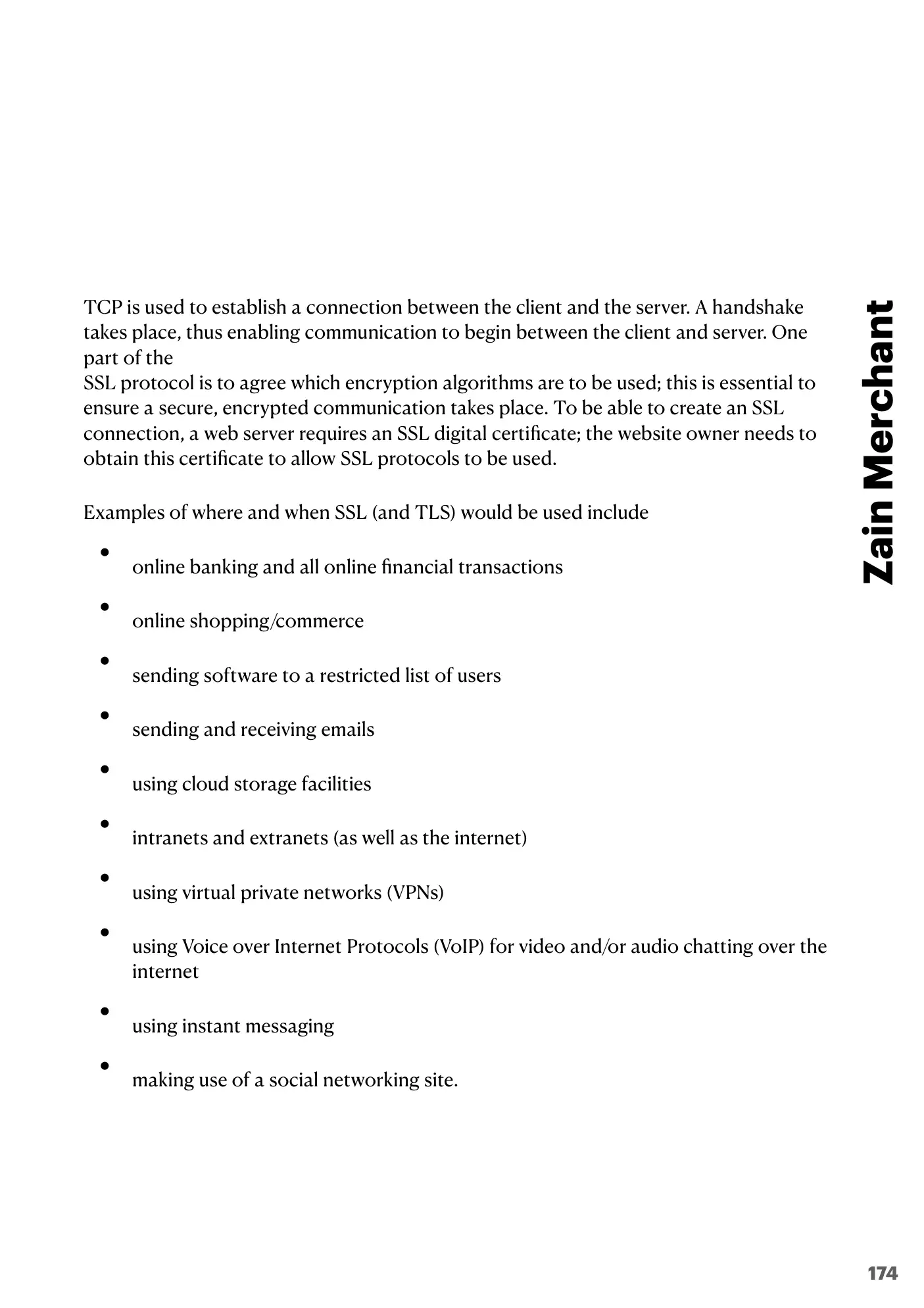 17.1 Encryption, Encryption Protocols and Digital Certificates book pages, page 8