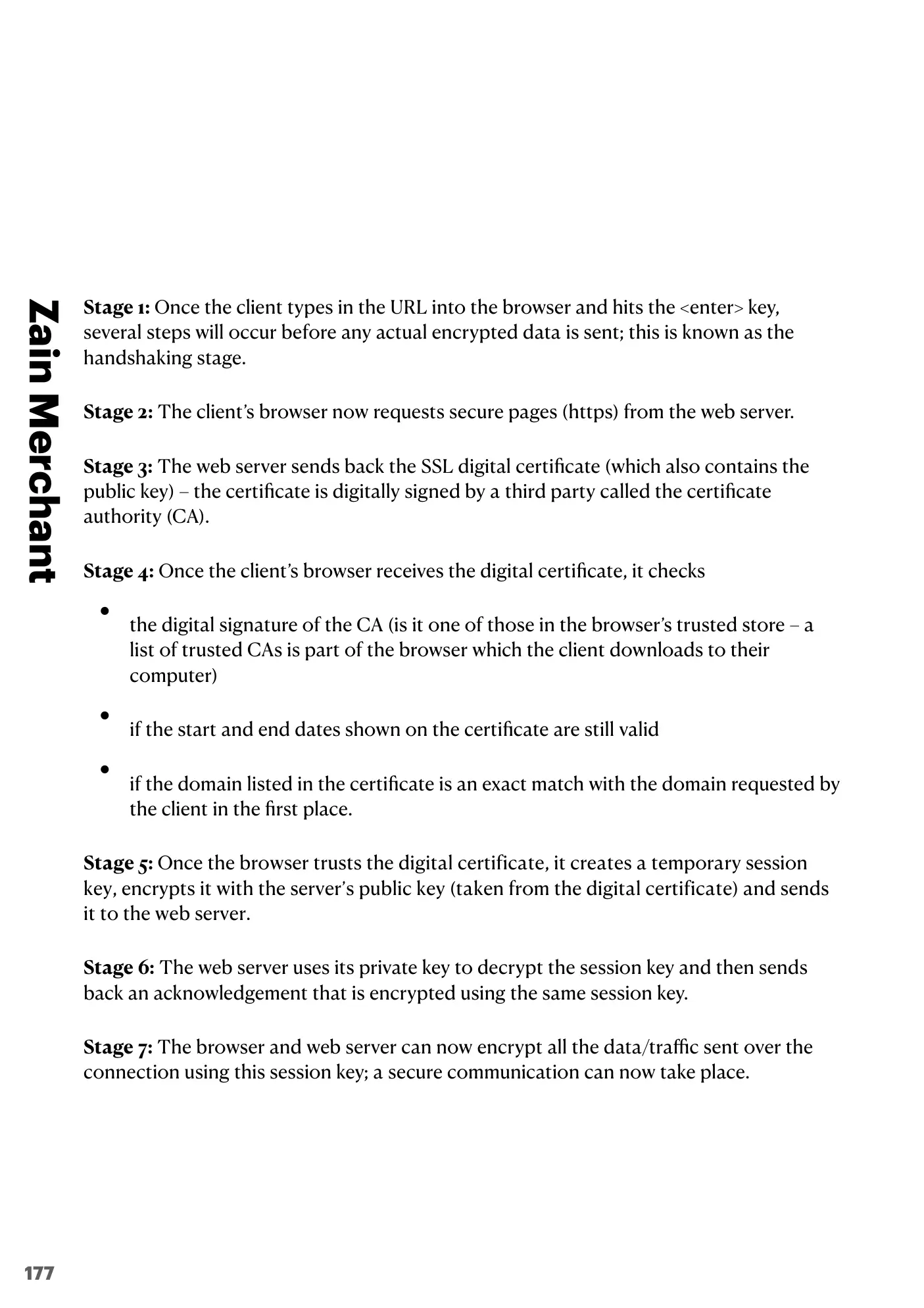 17.1 Encryption, Encryption Protocols and Digital Certificates book pages, page 11