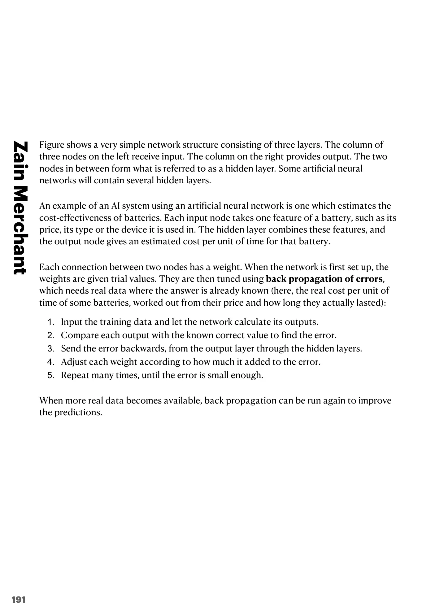 18.2 Artificial Intelligence: Machine Learning and Neural Networks book pages, page 9